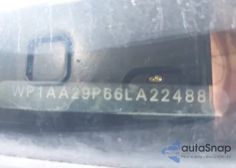 2006 Porsche Cayenne z USA, uszkodzony, nr VIN WP1AA29P66LA22488